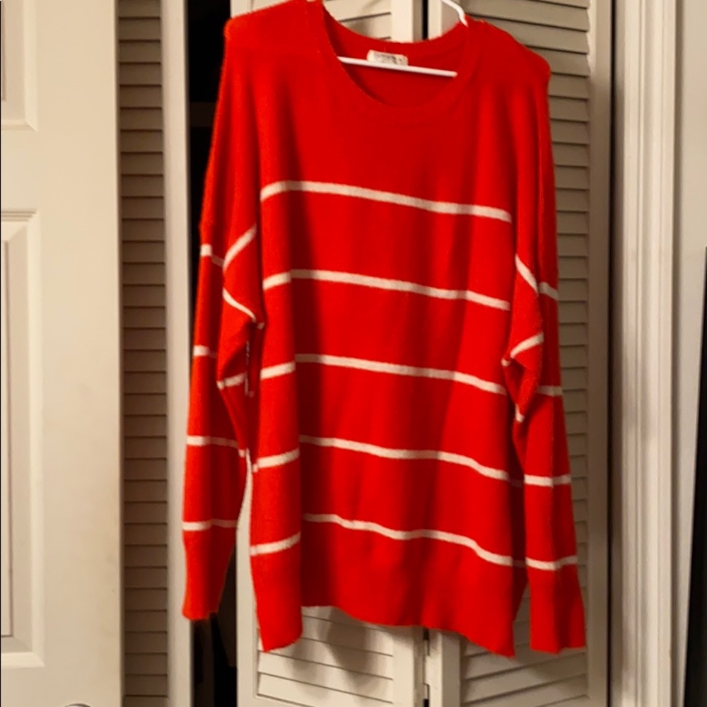 Chic Soul Red Sweater